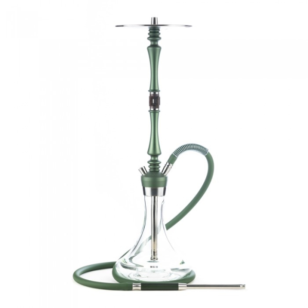 Кальян Hoob Mars Pro British Racing Green X Stainless Steel Prima Pro Дымчатый X Gold в Краснодаре