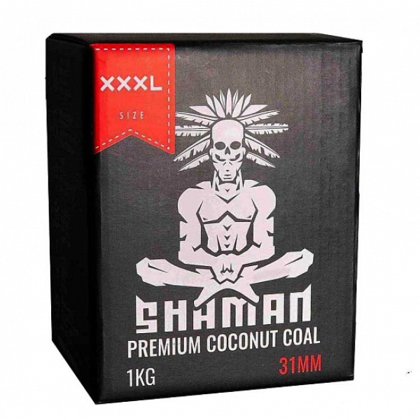 Кокосовый уголь Shaman 31мм в Краснодаре