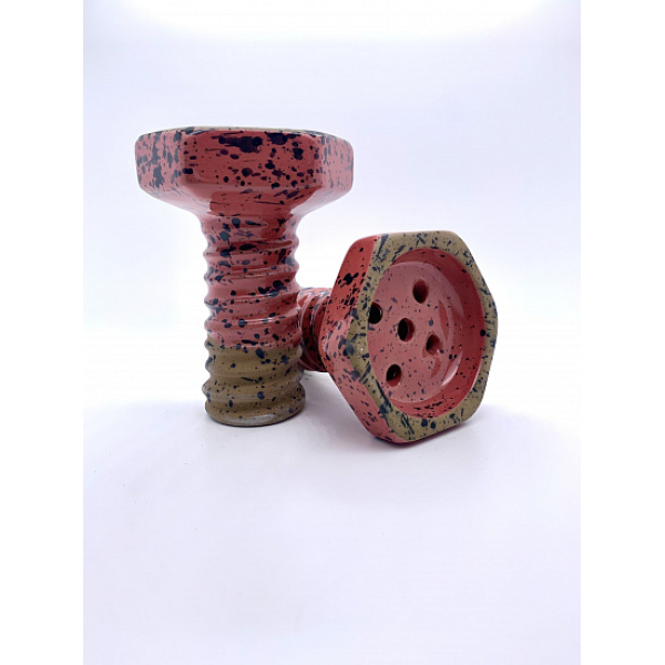 Чаша Thor Evil Screw Bowl Clay Красно Розовый в Краснодаре