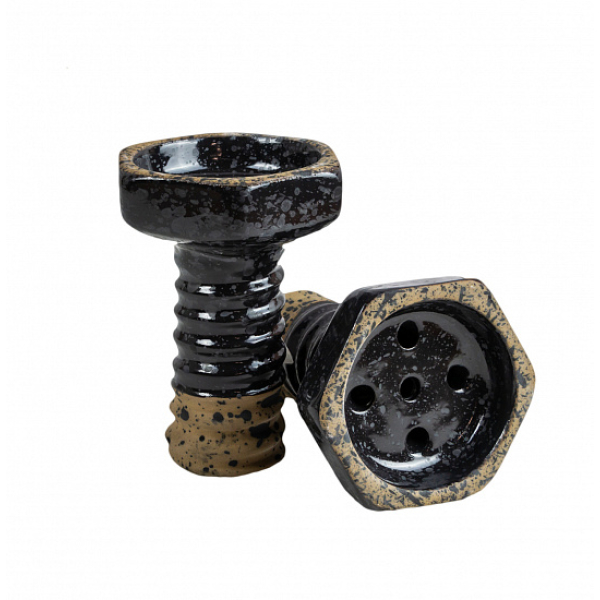 Чаша Thor Evil Screw Bowl Glaze Черный Пепельный в Краснодаре