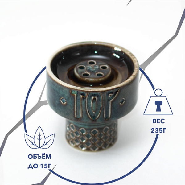 Чаша Thor Hybrid Concept Glaze (Черный,зеленый) в Краснодаре