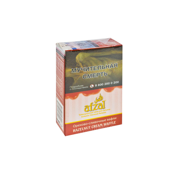 Табак AFZAL HAZELNUT CREAM WAFFLE 40 гр в Краснодаре