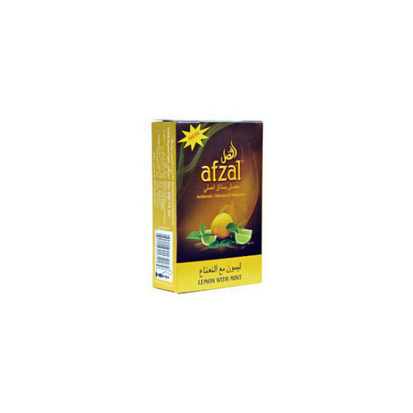 Табак AFZAL LEMON WITH MINT 40 гр в Краснодаре
