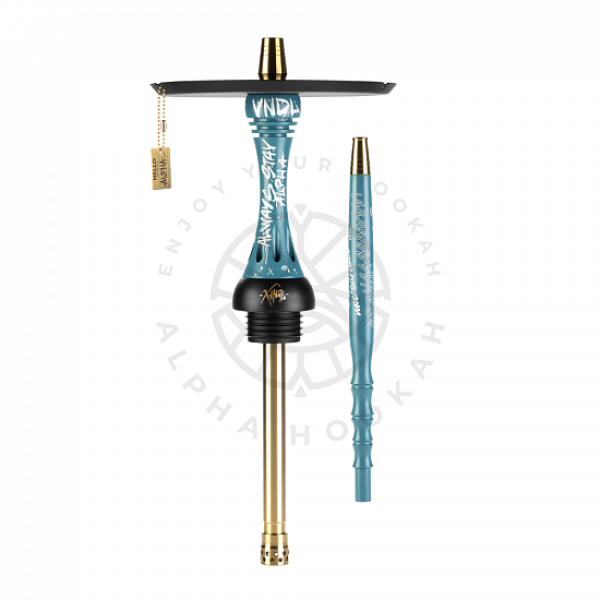 Кальян Alpha Hookah X VNDL Azure Синий (42 см) в Краснодаре