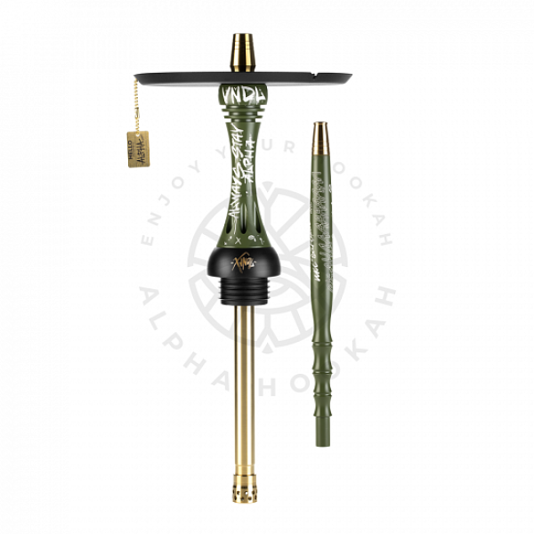 Кальян Alpha Hookah X VNDL Olive Зелёный (42 см) в Краснодаре
