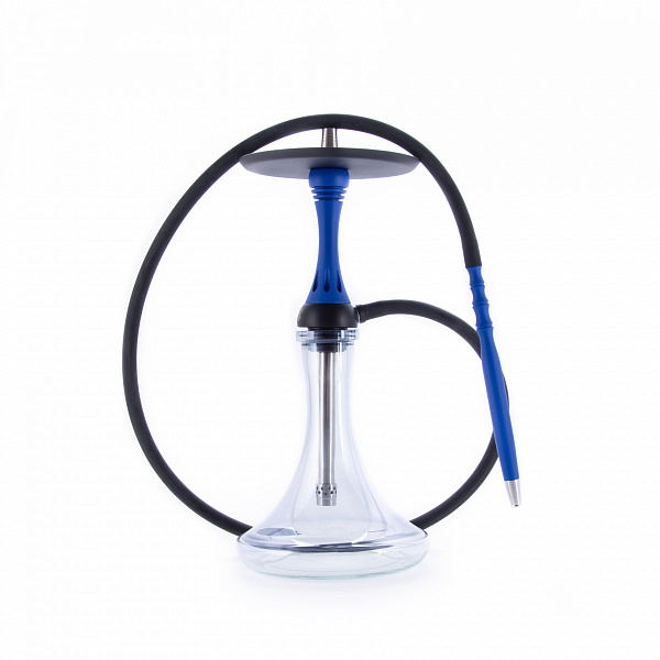 Кальян Alpha Hookah X Blue Matte (Синий, 42 см) в Краснодаре