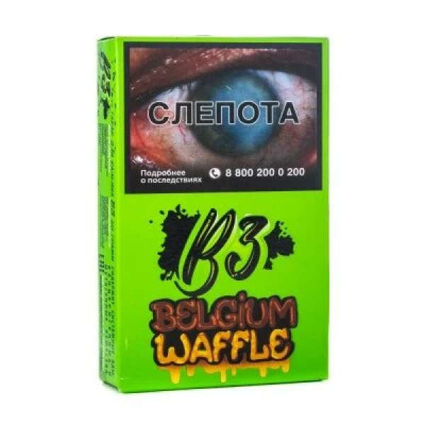 Табак B3 Belguim waffle (Бельгийские вафли) 50 гр в Краснодаре