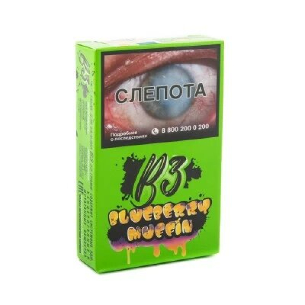 Табак B3 Blueberry Muffin (Черничный Маффин) 50 гр в Краснодаре