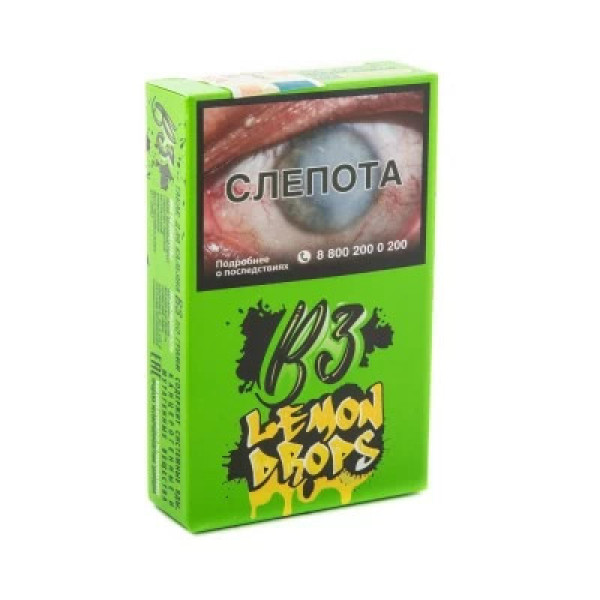 Табак B3 Lemon Drops (Лемонные леденцы) 50 гр в Краснодаре