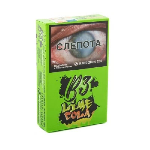 Табак B3 Lime Cola (Лайм Кола) 50 гр в Краснодаре