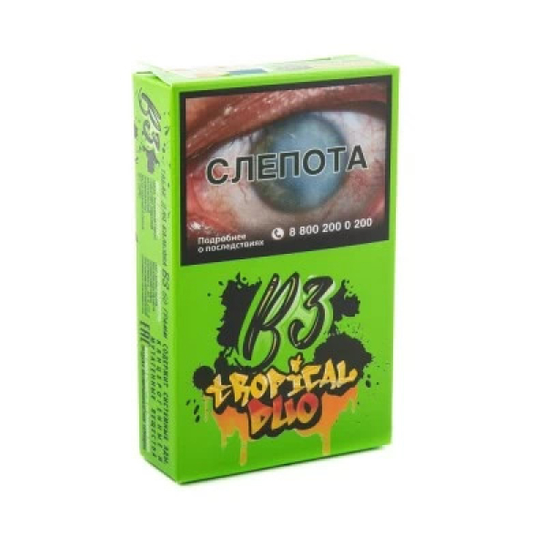 Табак B3 Tropical Duo (Тропический Дуэт) 50 гр в Краснодаре