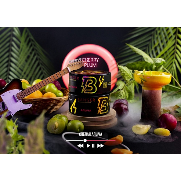 Табак Banger Cherry plum 100 грамм в Краснодаре