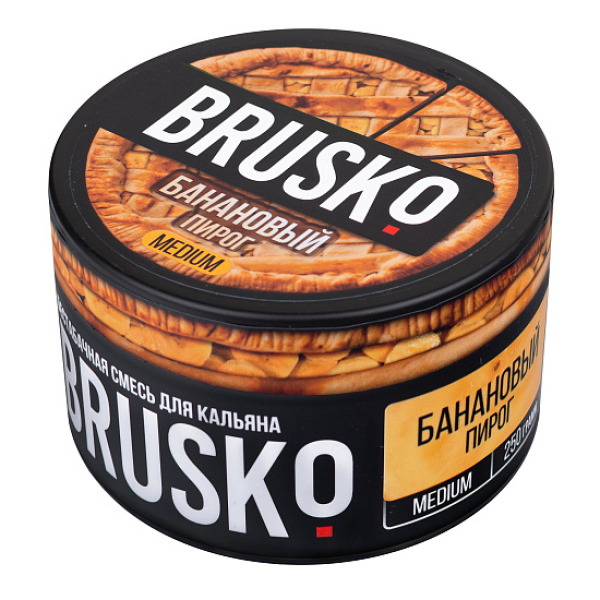 Смесь BRUSKO БАНАНОВЫЙ ПИРОГ (MEDIUM) 250 гр в Краснодаре