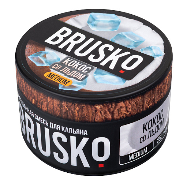 Смесь BRUSKO КОКОС СО ЛЬДОМ (MEDIUM) 250 гр в Краснодаре