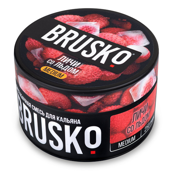 Смесь BRUSKO ЛИЧИ СО ЛЬДОМ (MEDIUM) 250 гр в Краснодаре