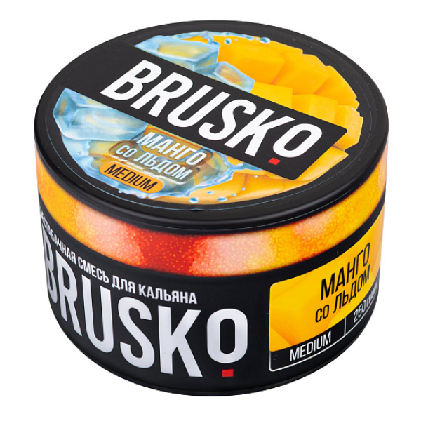 Смесь BRUSKO МАНГО СО ЛЬДОМ (MEDIUM) 250 гр в Краснодаре