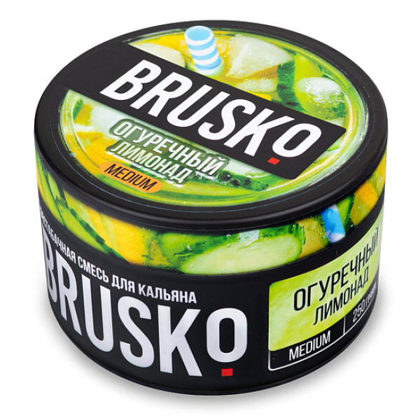 Смесь BRUSKO ОГУРЕЧНЫЙ ЛИМОНАД (MEDIUM) 250 гр в Краснодаре
