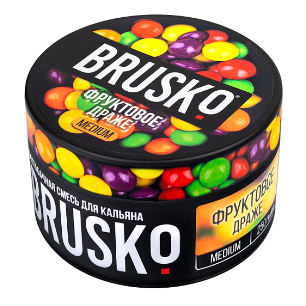Смесь BRUSKO ФРУКТОВОЕ ДРАЖЕ (MEDIUM) 250 гр в Краснодаре
