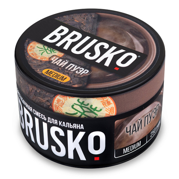 Смесь BRUSKO ЧАЙ ПУЭР (MEDIUM) 250 гр в Краснодаре