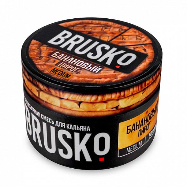Смесь Brusko Medium Банановый пирог 50 грамм в Краснодаре