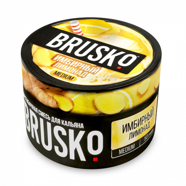 Смесь Brusko Medium Имбирный лимонад 50 грамм в Краснодаре