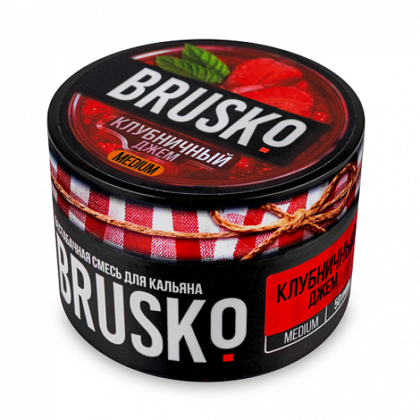 Смесь Brusko Medium Клубничный джем 50 грамм в Краснодаре