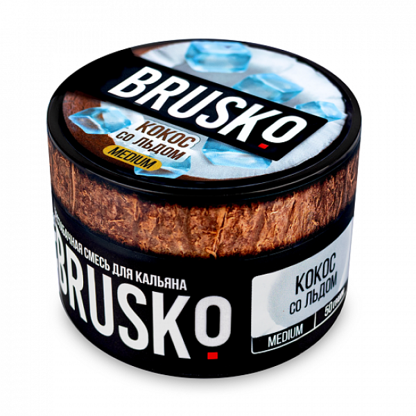 Смесь Brusko Medium Кокос лед 50 грамм в Краснодаре