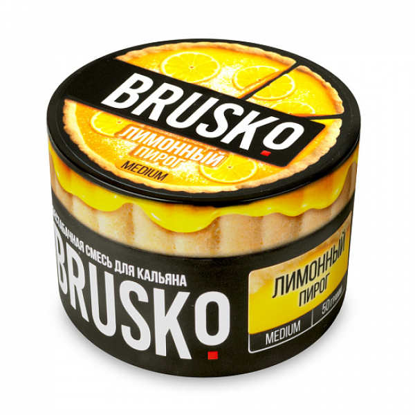 Смесь Brusko Medium Лимонный пирог 50 грамм в Краснодаре