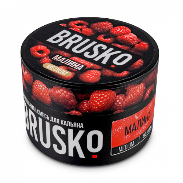 Смесь Brusko Medium Малина 50 грамм в Краснодаре