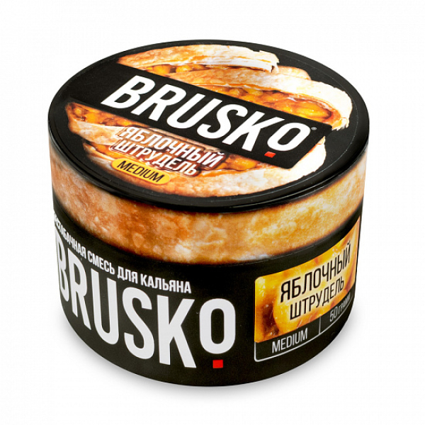 Смесь Brusko Medium Яблочный штрудель 50 грамм в Краснодаре