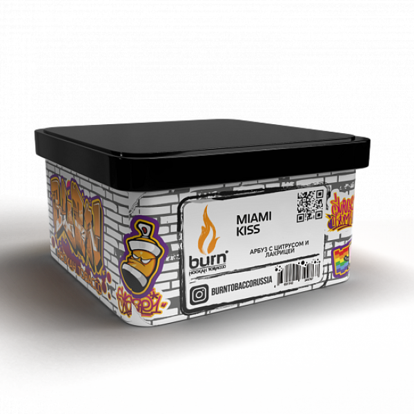 Табак BURN MIAMI KISS 200 грамм в Краснодаре