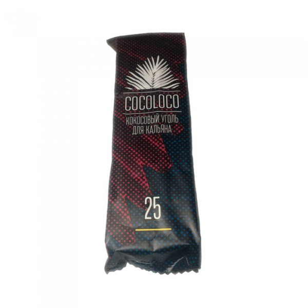 Кокосовый уголь Cocoloco 25мм - 12 шт. в Краснодаре