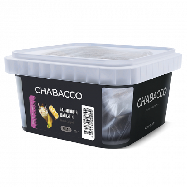 Смесь Chabacco Strong Banana Daiquiri (Банановый Дайкири) 200 гр в Краснодаре