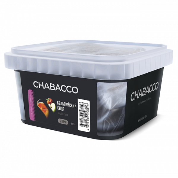 Смесь Chabacco Strong Belgian Cider (Бельгийский Сидр) 200 гр в Краснодаре