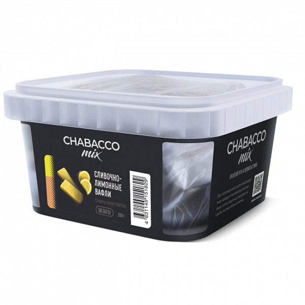 Смесь Chabacco mix Creamy Lemon Waffles (Сливочно-лимонные вафли) 200 гр в Краснодаре