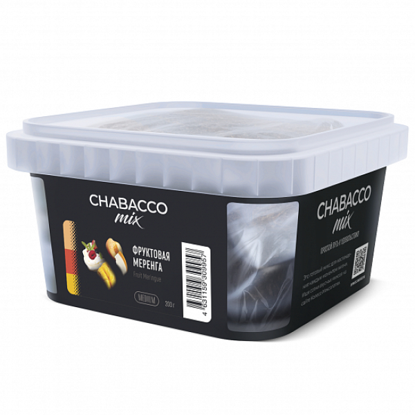 Смесь Chabacco mix Fruit Meringue (Фруктовая Меренга) 200 гр в Краснодаре