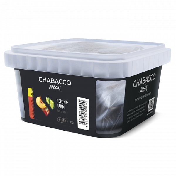 Смесь Chabacco mix Peach Lime (Персик Лайм) 200 гр в Краснодаре
