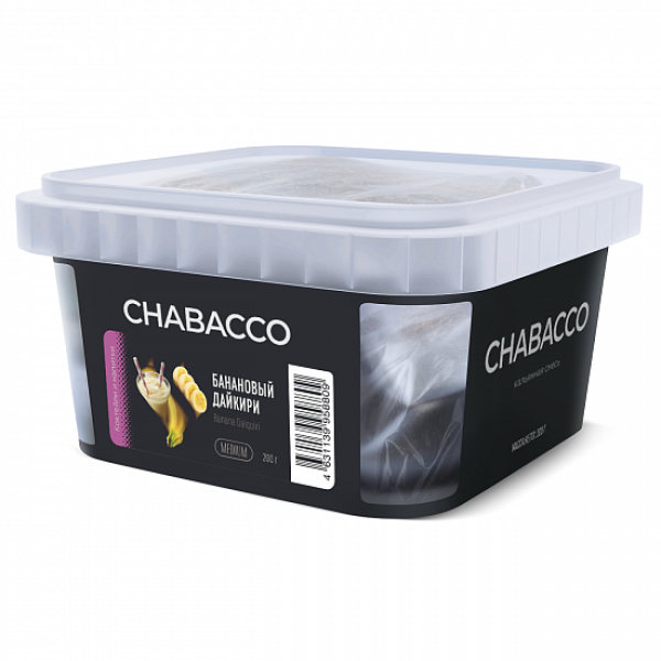 Смесь Chabacco Medium Banana Daiquiri (Банановый Дайкири) 200 гр в Краснодаре