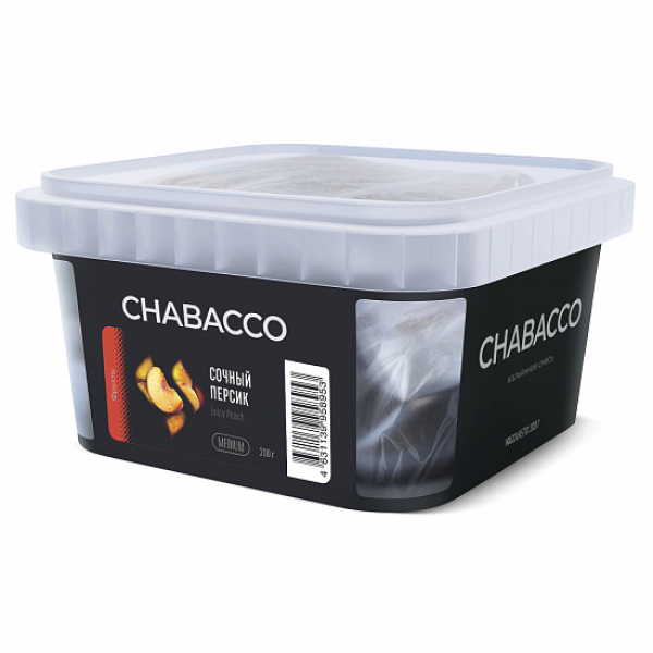Смесь Chabacco Medium Juicy Peach (Сочный Персик) 200 гр в Краснодаре
