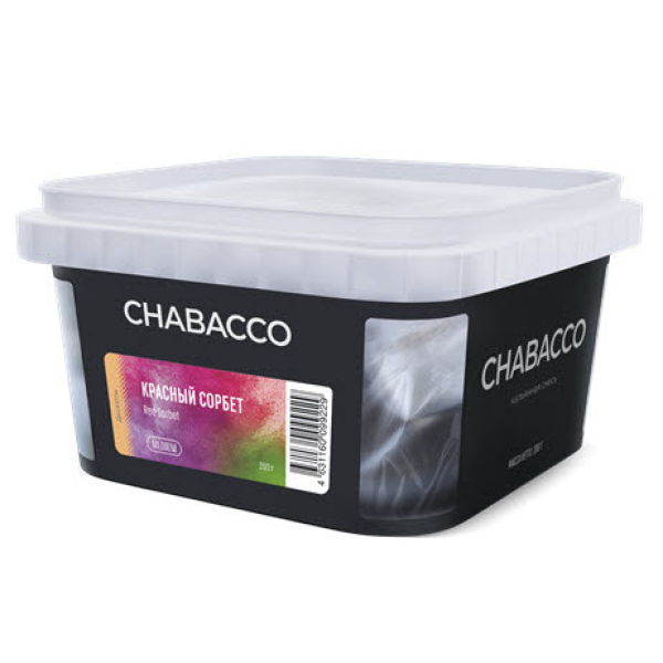 Смесь Chabacco Medium Red Sorbet (Красный Сорбет) 200 гр в Краснодаре