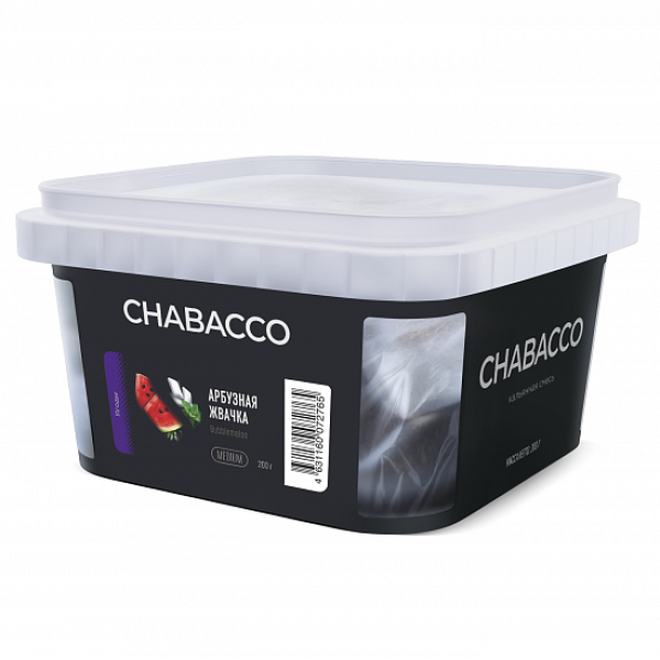 Смесь Chabacco Medium Watermelon Gum (Арбузная Жвачка) 200 гр в Краснодаре