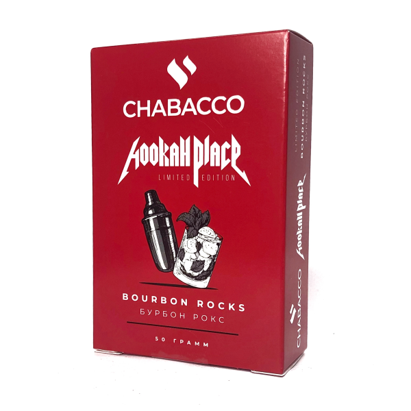 Смесь Chabacco Medium BOURBON ROCKS (БУРБОН РОКС) 50 гр в Краснодаре
