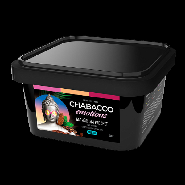 Смесь Chabacco Medium Emotions Bali sunrise (Балийский рассвет) 200 гр в Краснодаре