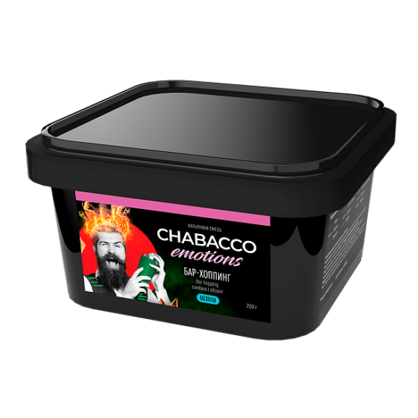 Смесь Chabacco Medium Emotions Bar hopping (Бар хоппинг) 200 гр в Краснодаре
