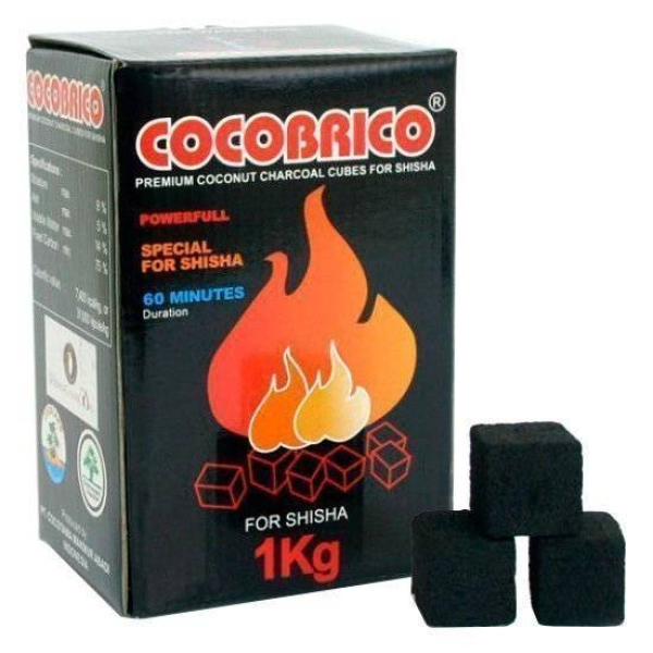 Уголь для кальяна CocoBrico 1 кг в Краснодаре