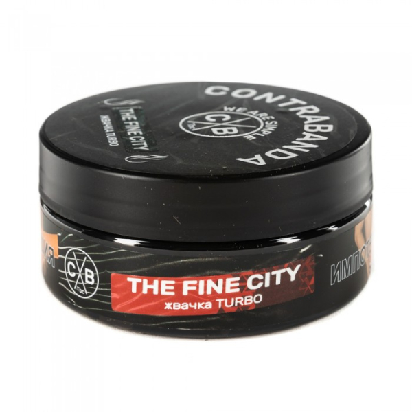 Табак CONTRABANDA The Fine City (Жвачка Turbo) 100 гр в Краснодаре