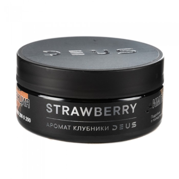 Табак Deus Strawberry (Клубника) 100 гр в Краснодаре
