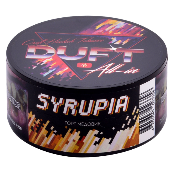 Табак Duft All-In Syrupia 25 грамм в Краснодаре