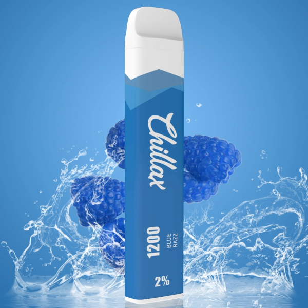 Chillax Blue Razz (Синяя малина), 1200 тяг в Краснодаре