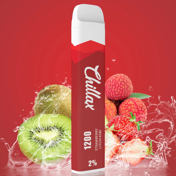 Chillax Strawberry Lychee Kiwi, 1200 тяг в Краснодаре